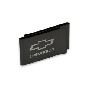 Chevy Bowtie Stainless Steel | Double-Sided Money Clip