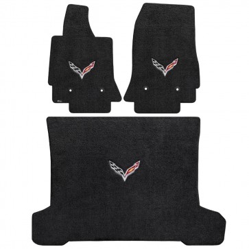 Ultimat Floor Mats for Corvette C7 - 2014 to 2019, Coupe 3 pc