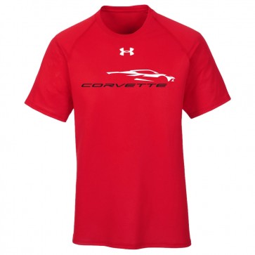 C8 Corvette Gesture | Under Armour® Tee - Red