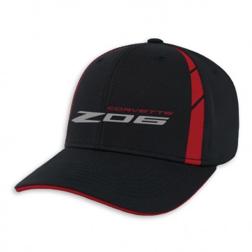 Z06 Sideline Cap | Black/Red