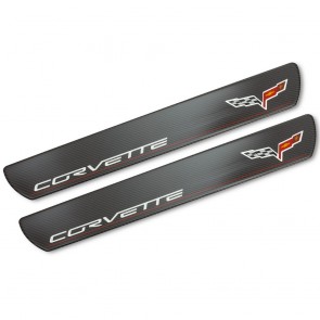 Corvette C6 Carbon Fiber Doorsill Plates