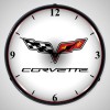 Corvette C6 | 14" LED Backlit Clock
