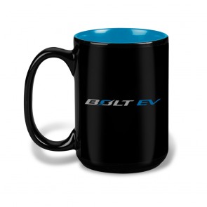 Bolt EV 15 Oz Mug - Black/Aqua